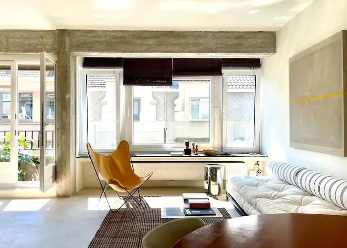 Zonnig & Funky Appartement Vlakbij Het Strand